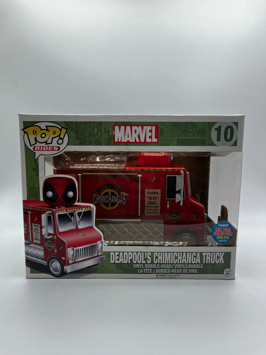 Funko Pop Vinyl Rides Marvel #10 Deadpool's Chimichanga Truck FRENLY BRICKS - Open 7 Days