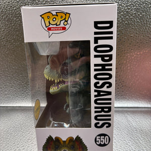 Funko Pop Vinyl #550 Jurassic Park Dilophosaurus FRENLY BRICKS - Open 7 Days