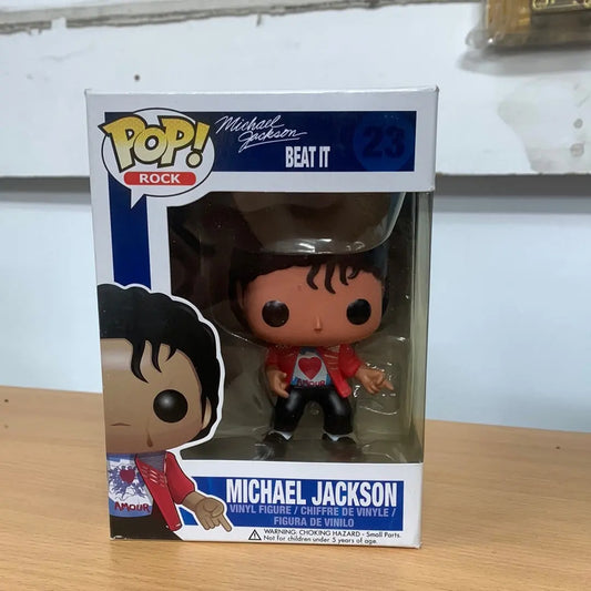 Funko Pop Rock Michael Jackson OG Beat It RARE AUTHENTIC Vaulted Common 23 FRENLY BRICKS - Open 7 Days