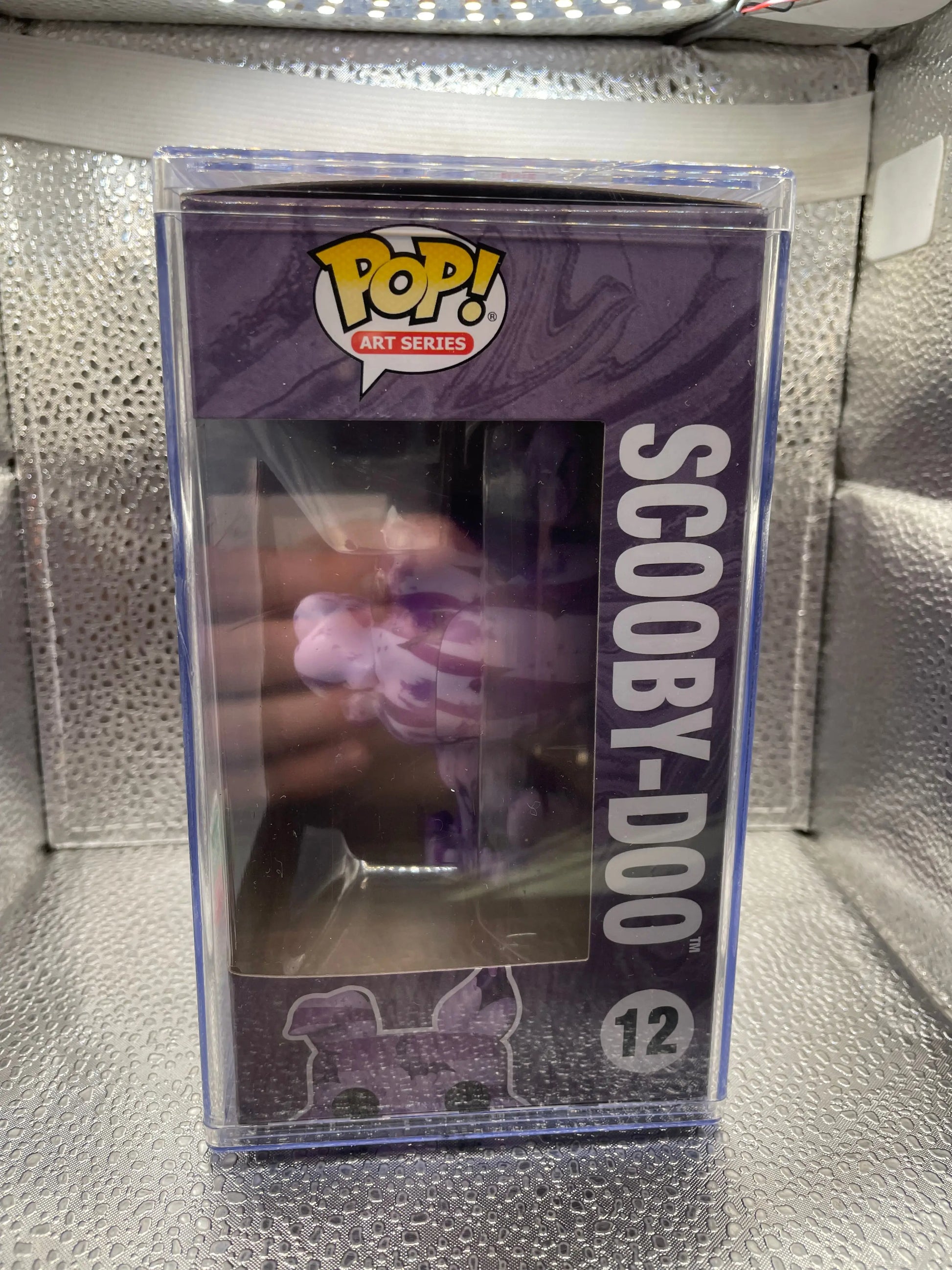 Scooby-Doo - Scooby Doo Purple Bats Artist Series Pop! Vinyl with Pop! Protector 12 FRENLY BRICKS - Open 7 Days