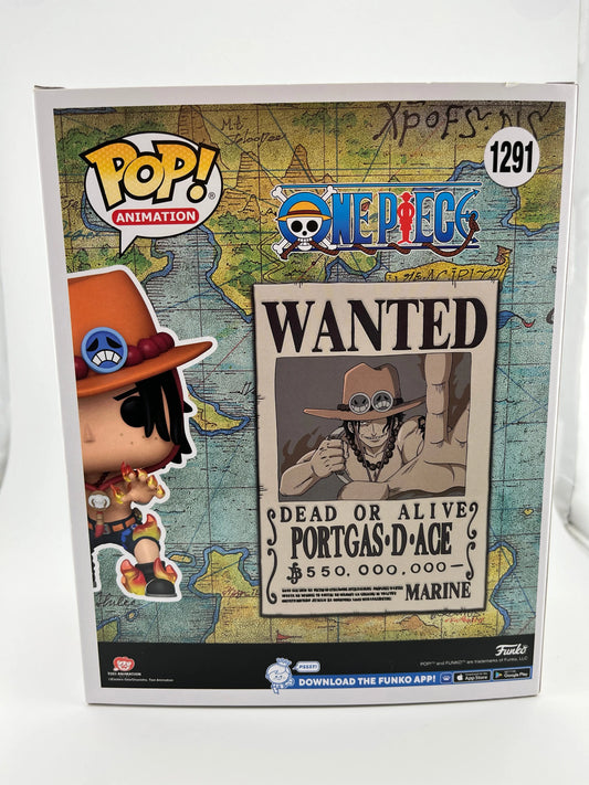 Funko POP! Animation One Piece Ace #1291 - Special Edition - Deluxe Vinyl FRENLY BRICKS - Open 7 Days