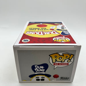 Funko POP! Ad Icons Dum•Dums - Dum-Dums Drum Man #105 - Fall Limited Edition FRENLY BRICKS - Open 7 Days