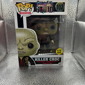 Funko Pop Vinyl Suicide Squad #102 Killer Croc FRENLY BRICKS - Open 7 Days