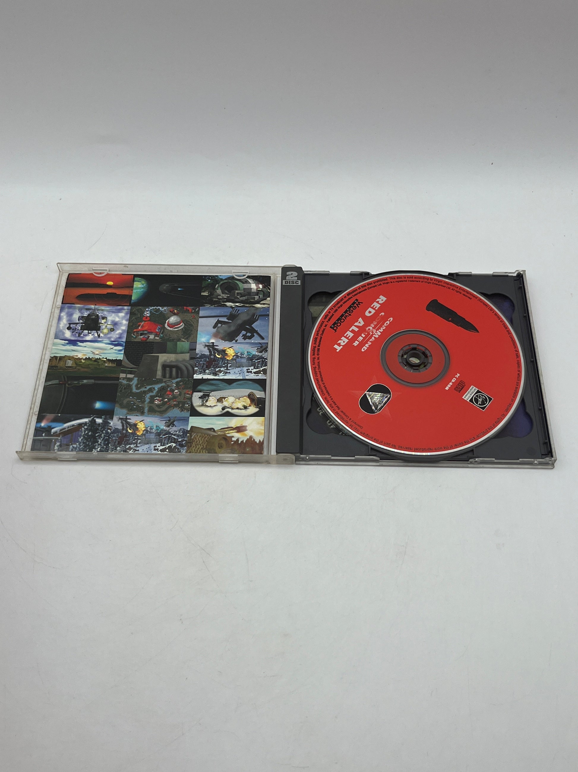 C&C Red Alert PC CD-Rom Big Box Classic Game Westwood Studios 1996 +combinedship FRENLY BRICKS - Open 7 Days