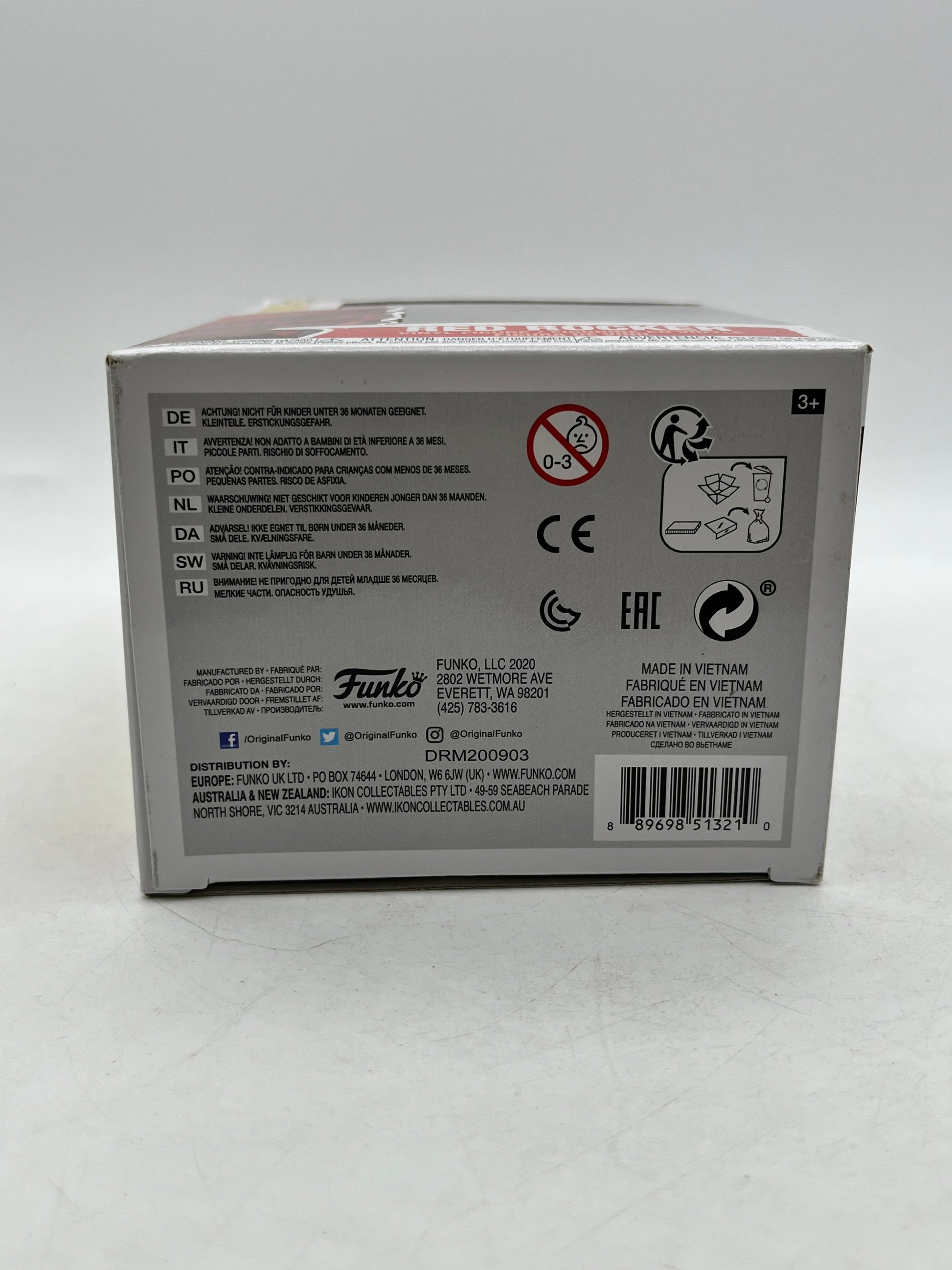 Funko POP! Retro Toys Rock’em Sock’em Robots - Red Rocker #15 - Vinyl Collectable FRENLY BRICKS - Open 7 Days