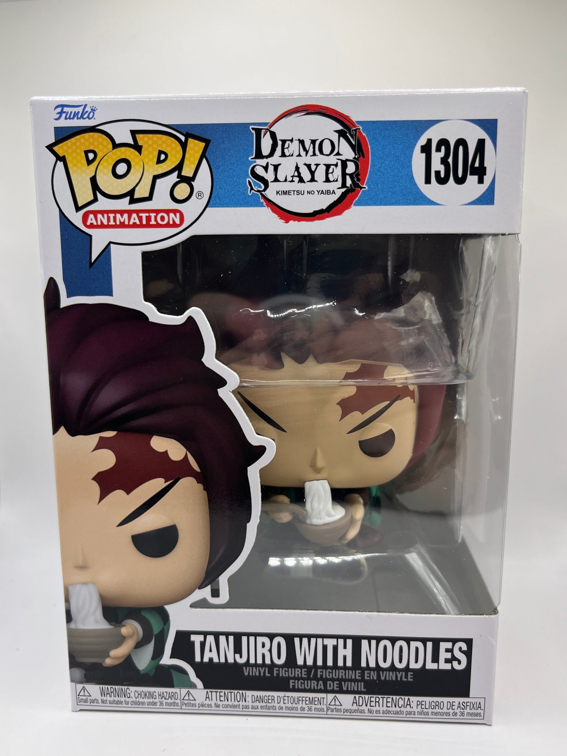 Funko Pop! Vinyl: Demon Slayer: Kimetsu no Yaiba - Tanjiro With Noodles #1304 FRENLY BRICKS - Open 7 Days
