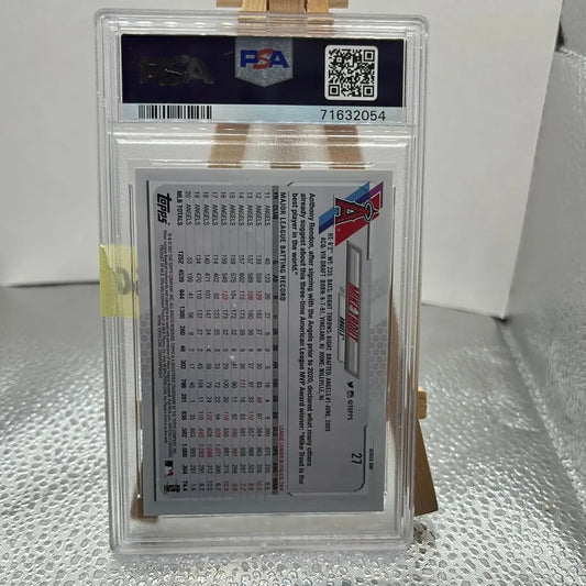 Mike Trout 2021 Topps PSA 9 Graded FRENLY BRICKS