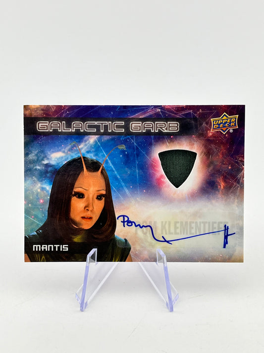 Upper Deck - Marvel Guardians of the Galaxy Volume 2 - Pom Klementieff #SMA3 Auto FRENLY BRICKS - Open 7 Days