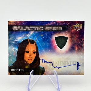 Upper Deck - Marvel Guardians of the Galaxy Volume 2 - Pom Klementieff #SMA3 Auto FRENLY BRICKS - Open 7 Days