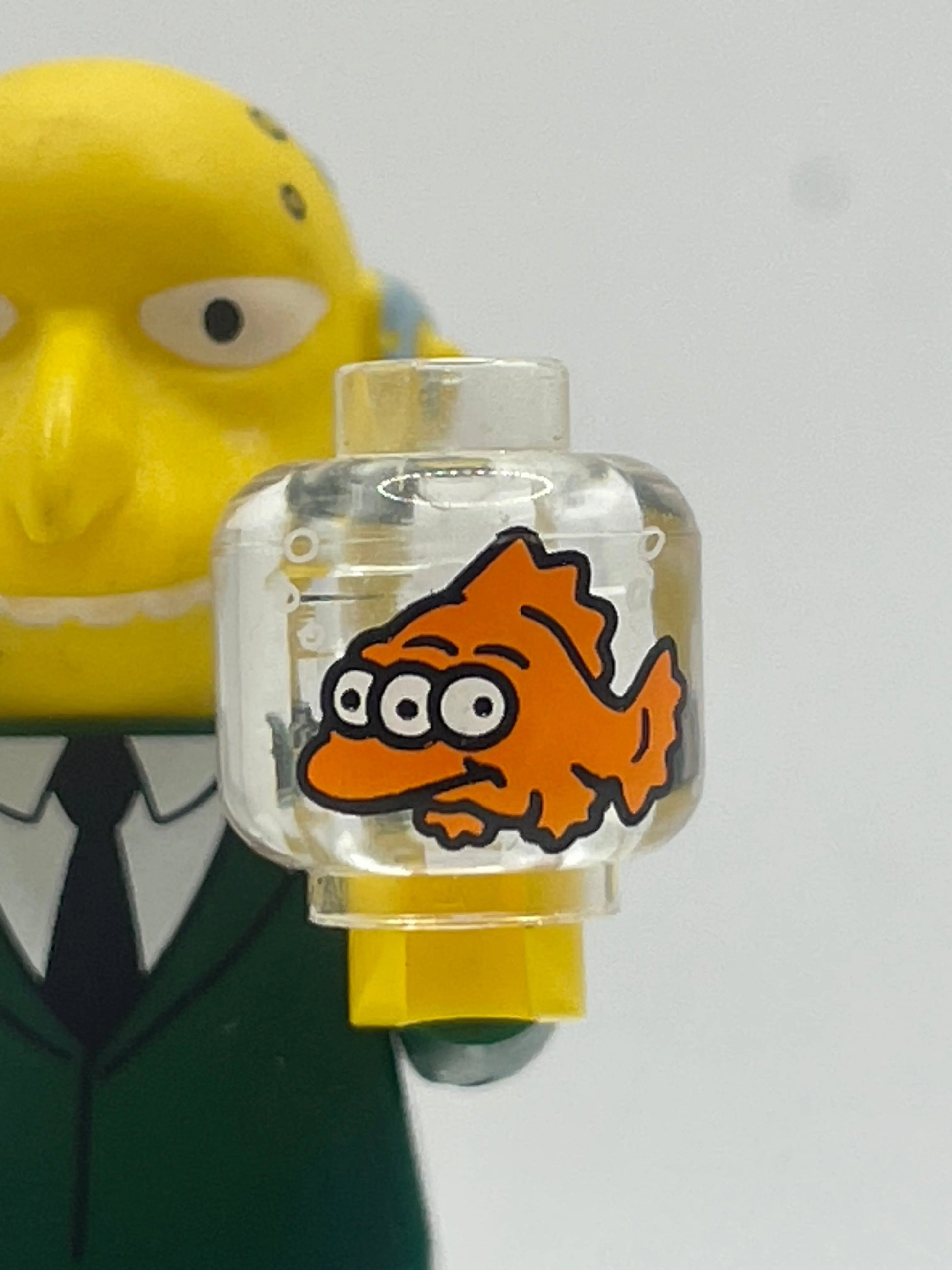 LEGO The Simpsons Minifigure - Mr. Burns inc Fish Bowl - (Genuine) FRENLY BRICKS - Open 7 Days