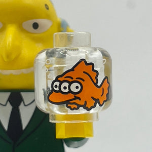 LEGO The Simpsons Minifigure - Mr. Burns inc Fish Bowl - (Genuine) FRENLY BRICKS - Open 7 Days