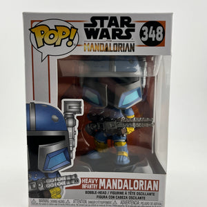 Funko POP! The Mandalorin- Heavy Infantry: Mandalorin #348 - Vinyl Collectable FRENLY BRICKS - Open 7 Days