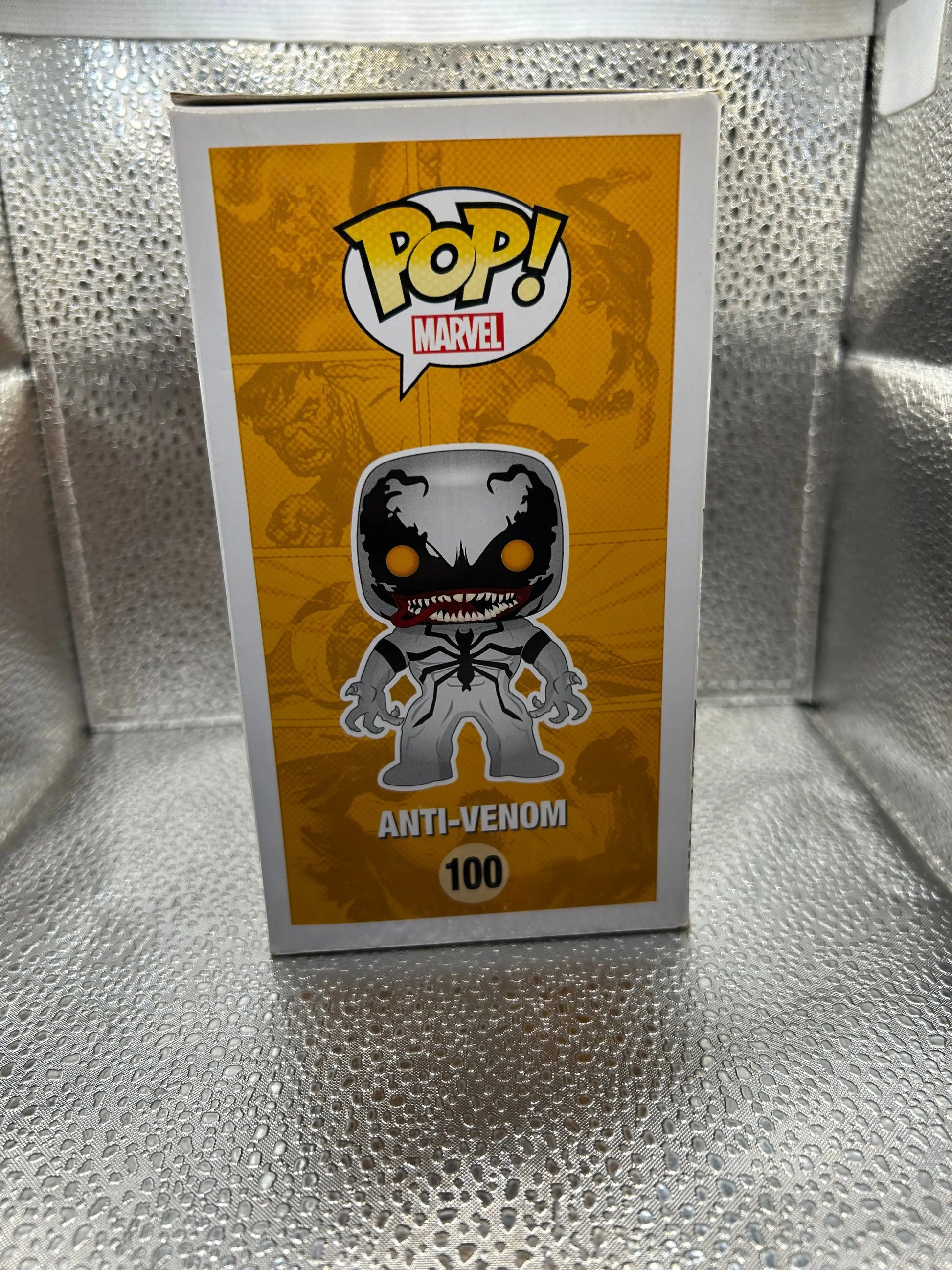 Funko Pop Vinyl Marvel #100 Anti-Venom FRENLY BRICKS - Open 7 Days