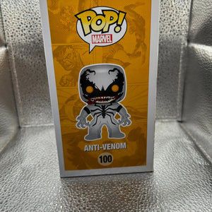 Funko Pop Vinyl Marvel #100 Anti-Venom FRENLY BRICKS - Open 7 Days