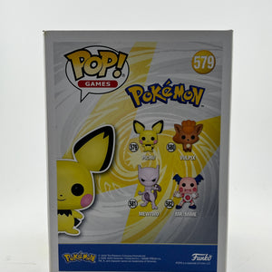 Funko POP! Games Pokémon - Pichu #579 - Flocked 2020 Limited Edition Exclusive FRENLY BRICKS - Open 7 Days