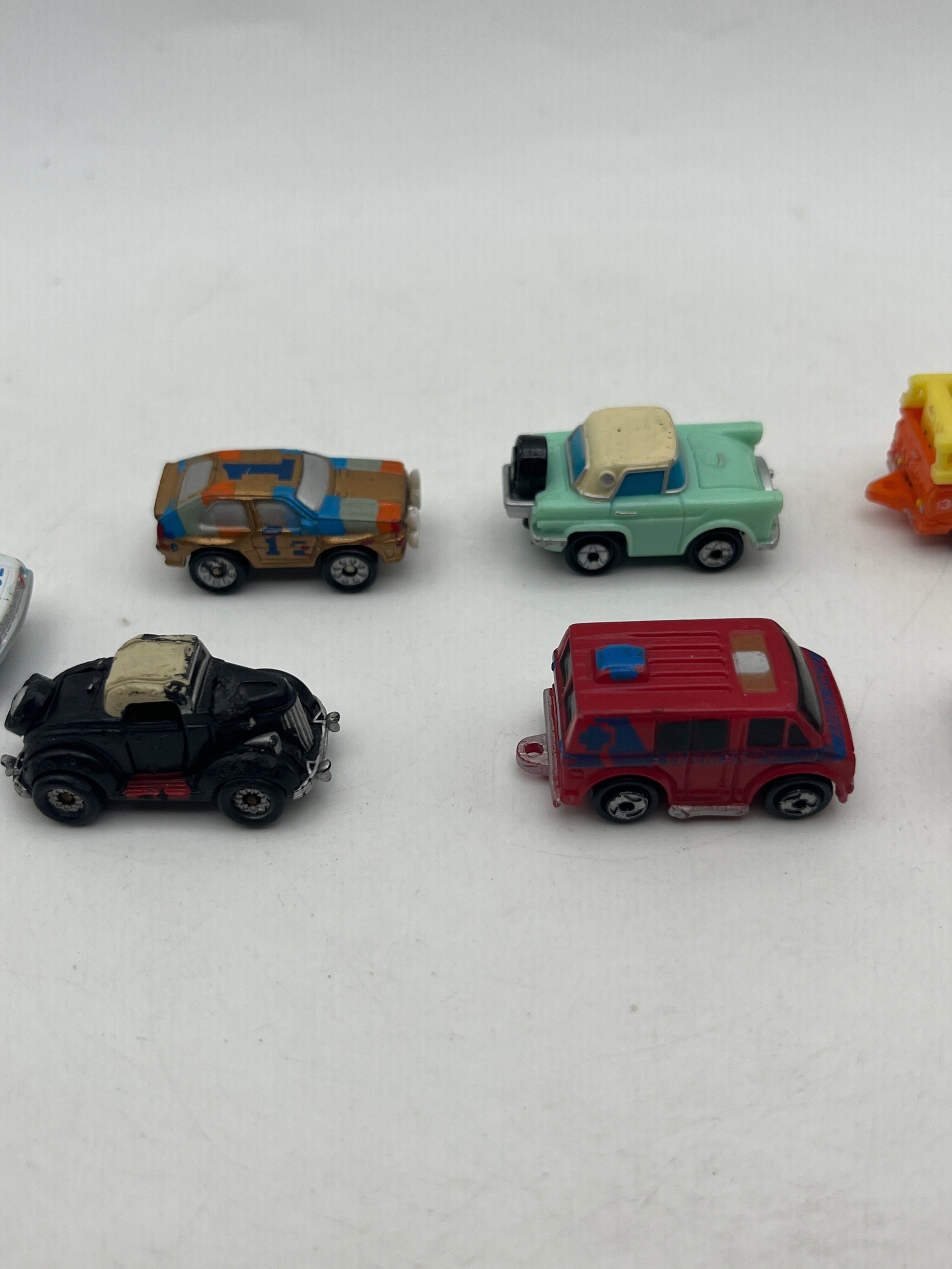 Vintage 1986 Micro Machines Galoob Mini Vehicle Lot of 11 FRENLY BRICKS - Open 7 Days
