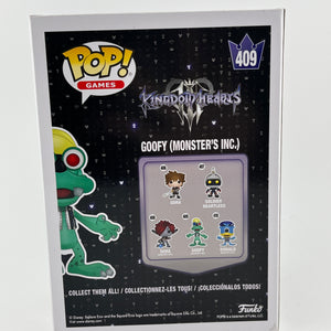 Funko POP! Games Disney Kingdom Hearts - Goofy (Monsters Inc.) #409 - Vinyl Collectable FRENLY BRICKS - Open 7 Days