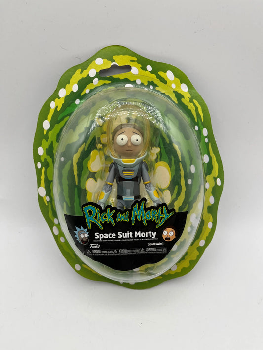 Rick and Morty Action Figures Lot Space Suit Morty & Mr. Poopy Butthole + Snowball FRENLY BRICKS - Open 7 Days