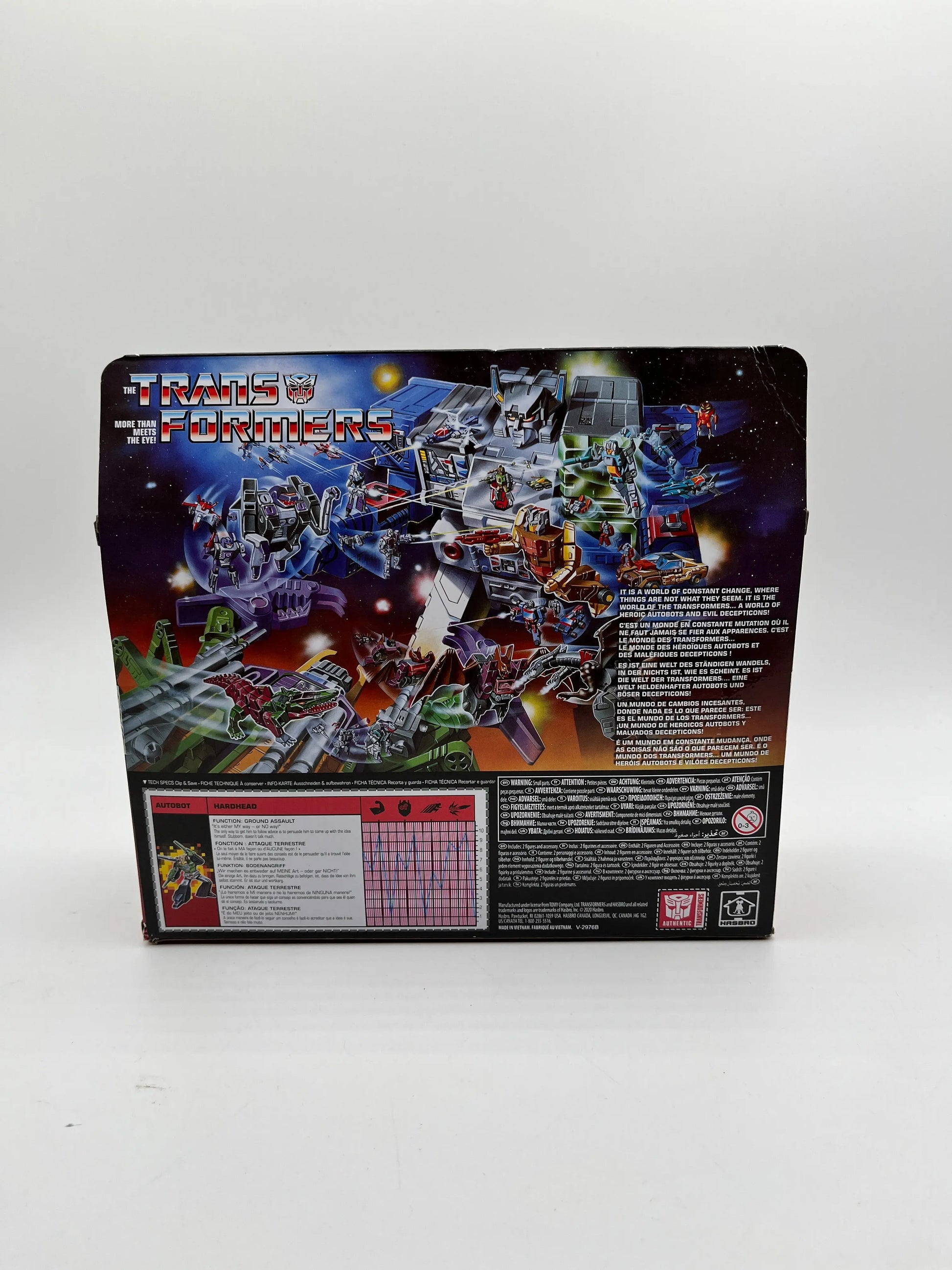 Hasbro Transformers Headmaster Hardhead - Sealed FRENLY BRICKS - Open 7 Days