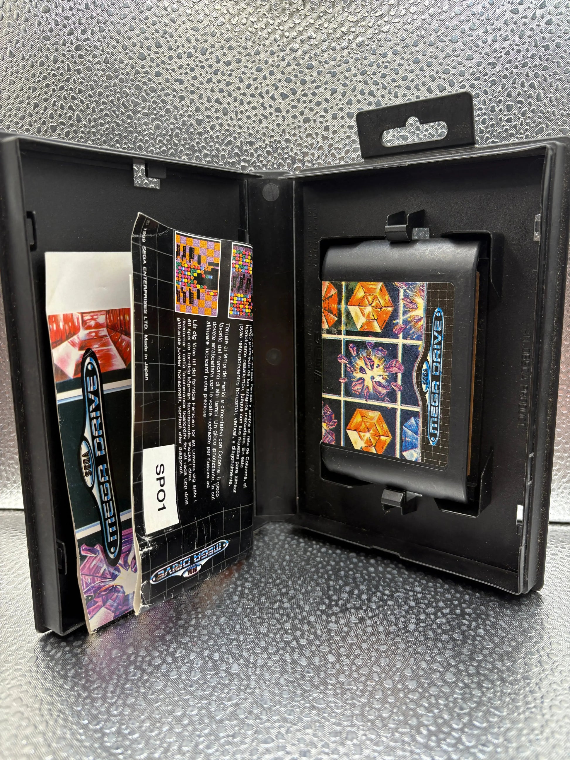 Sega Mega Drive Columns game FRENLY BRICKS - Open 7 Days