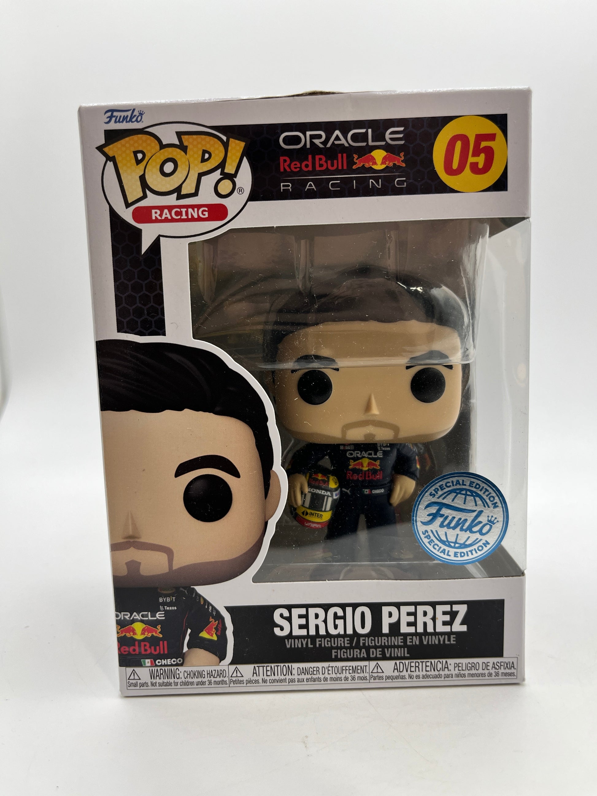 Funko POP! Racing Oracle Redbull Racing Sergio Perez #05 - Special Edition FRENLY BRICKS - Open 7 Days
