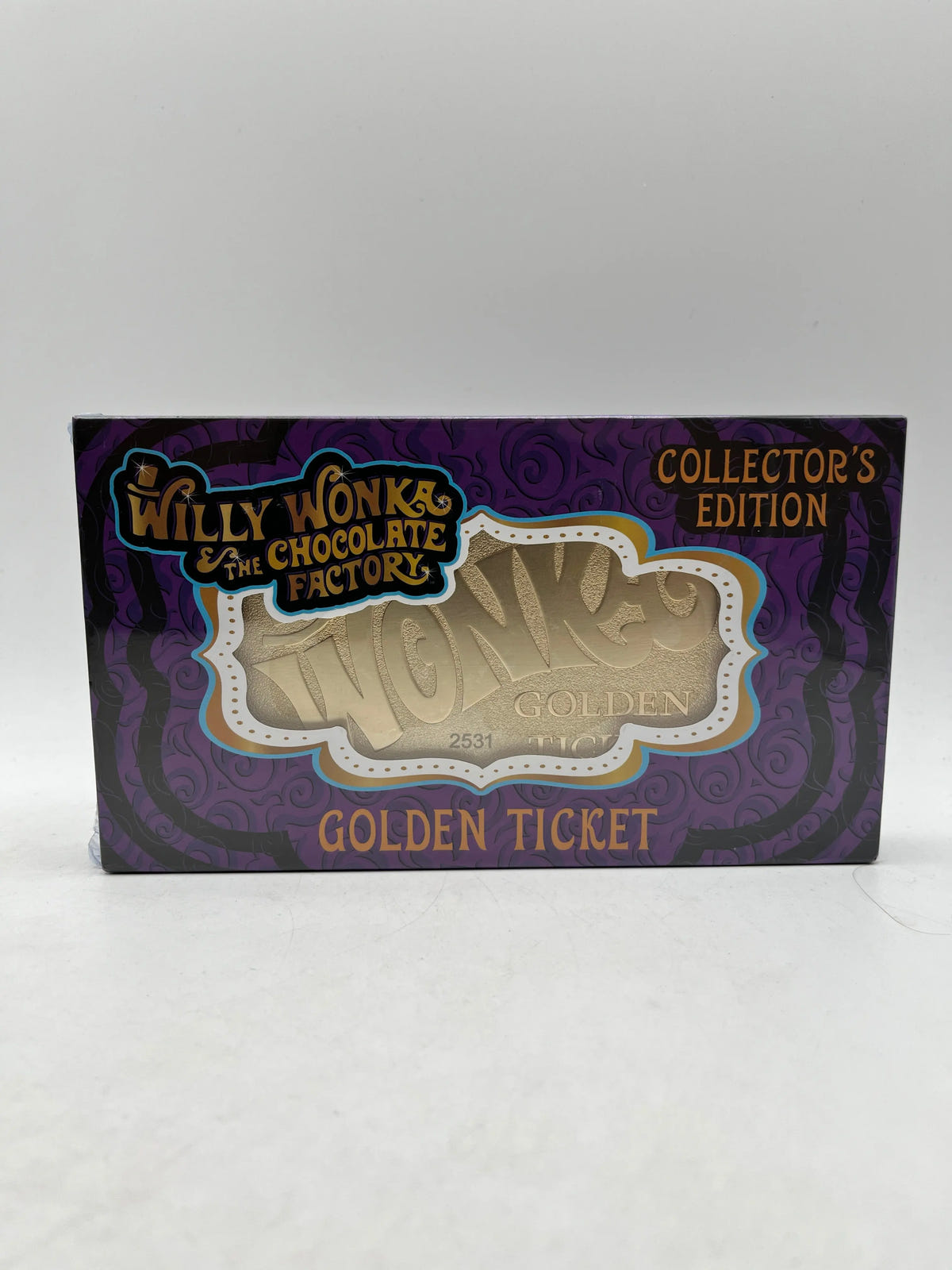 Willy Wonka & The Chocolate Factory - Golden Ticket Replica - Collectors Edition - Numbered FRENLY BRICKS - Open 7 Days image 1