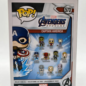 Funko POP! Marvel Avengers Endgame Captain America #573 - Vinyl Collectable FRENLY BRICKS - Open 7 Days