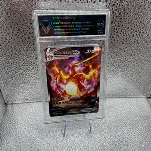 Charizard V Max SWSH261 Pokemon TCG Graded TCG 8.5 Rare FRENLY BRICKS - Open 7 Days