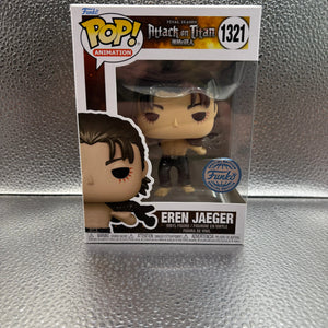 Funko pop Vinyl #1321 Attack On Titan Eren Jaeger FRENLY BRICKS - Open 7 Days