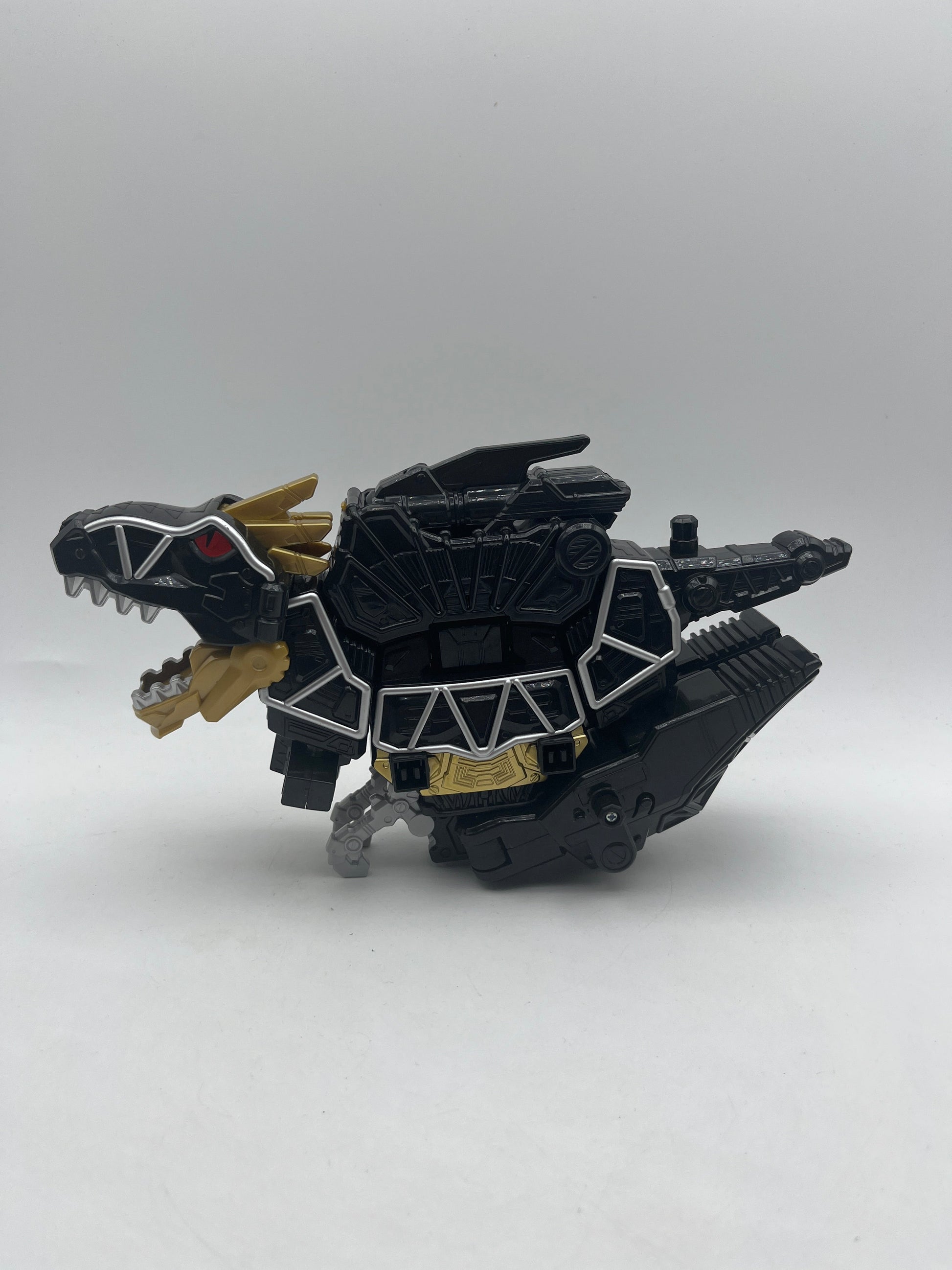 Power Rangers Dino Super Charge Deluxe Black T-Rex Zord Incomplete FRENLY BRICKS - Open 7 Days