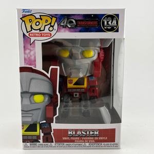Funko POP! Retro Toys Transformers 40th Anniversary - Blaster #134 - Vinyl Collectable FRENLY BRICKS - Open 7 Days