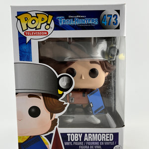 Funko POP! Television Troll Hunters - Toby Armoured #473 - Vinyl Collectable FRENLY BRICKS - Open 7 Days