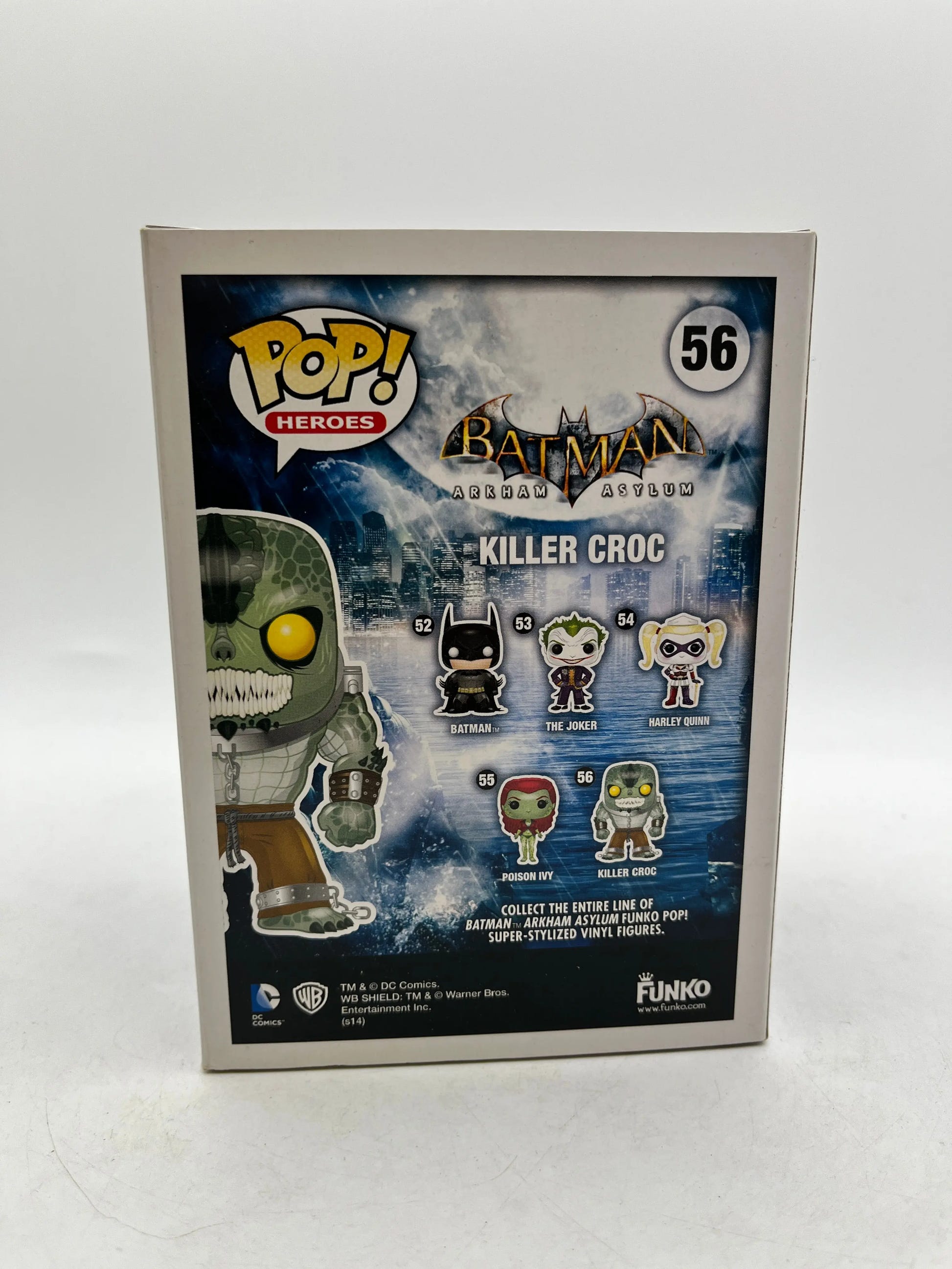 Funko POP! Heroes - Batman Arkham Asylum - Killer Croc #56 - Vinyl Collectable FRENLY BRICKS - Open 7 Days image 3