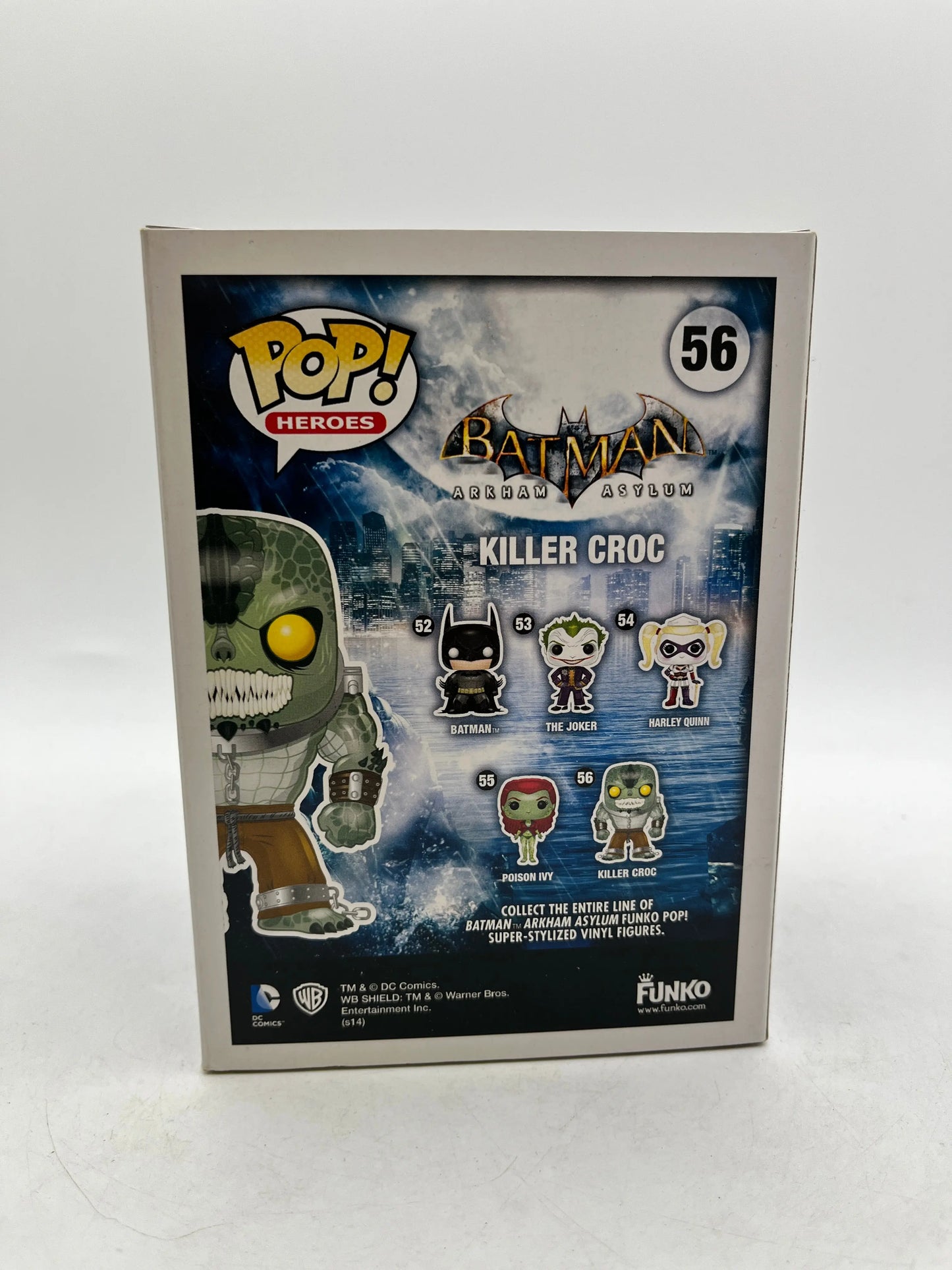 Funko POP! Heroes - Batman Arkham Asylum - Killer Croc #56 - Vinyl Collectable FRENLY BRICKS - Open 7 Days