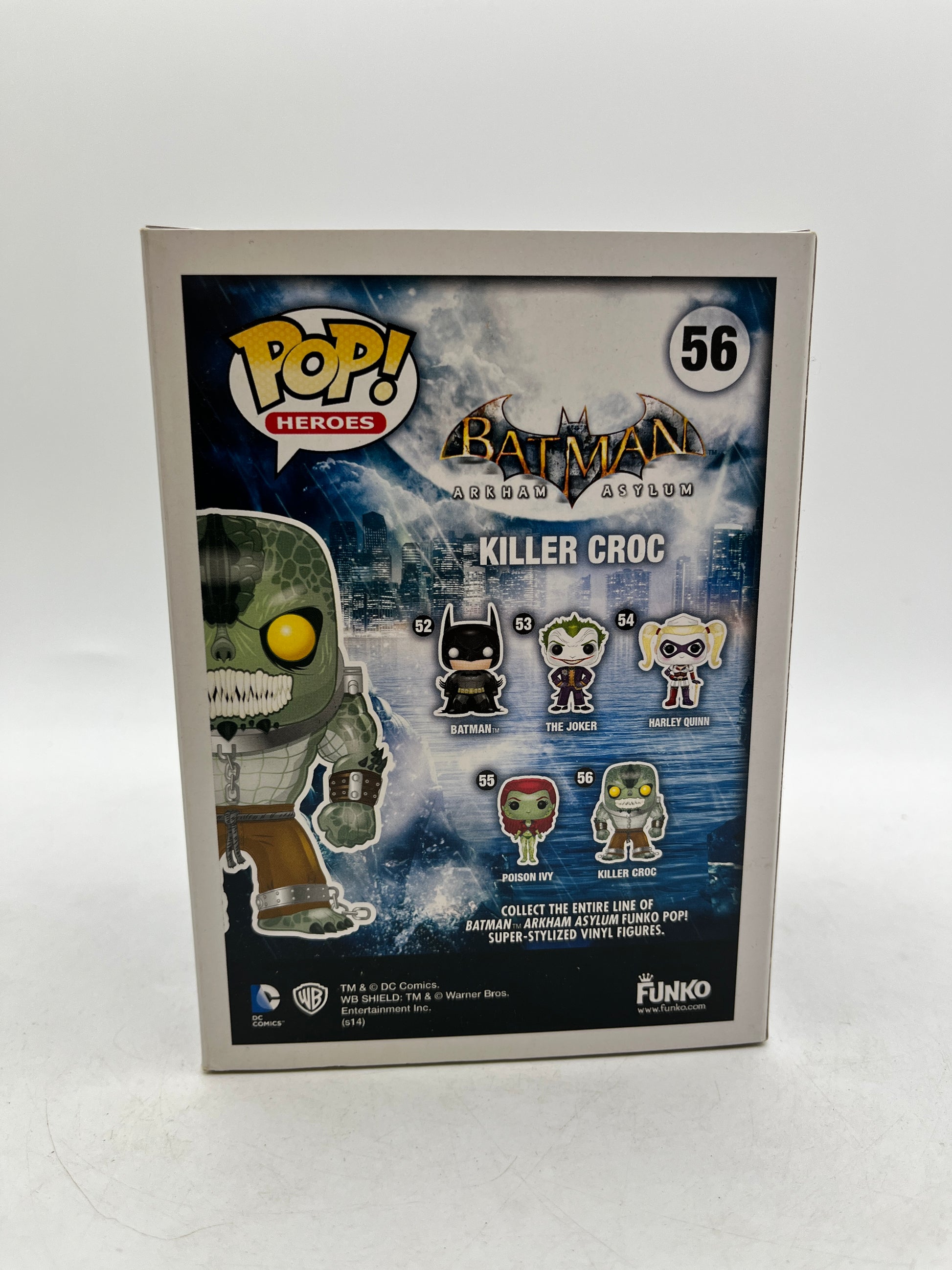 Funko POP! Heroes - Batman Arkham Asylum - Killer Croc #56 - Vinyl Collectable