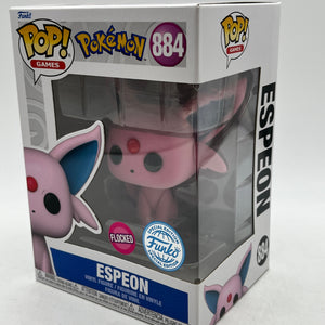 Funko POP! Pokémon - Espeon #884 - Flocked Special Edition FRENLY BRICKS - Open 7 Days
