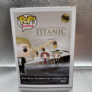 Funko Pop #706 Movies Titanic Jack FRENLY BRICKS - Open 7 Days