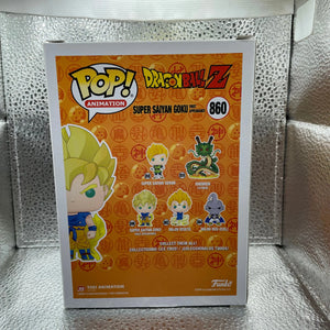 Dragon Ball Z Goku Super Saiyan Glow in the Dark Exclusive Pop! Vinyl Figure 860 FRENLY BRICKS - Open 7 Days