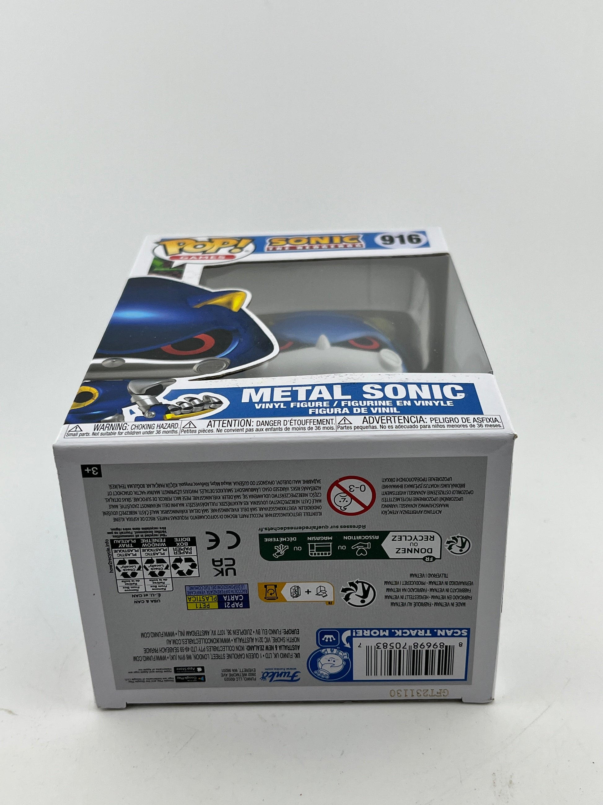 Funko POP! Games Sonic The Hedgehog - Metal Sonic #916 - Vinyl Collectable FRENLY BRICKS - Open 7 Days