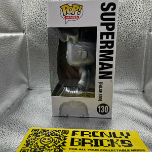 Pop Vinyl Dc Superman False god #130 FRENLY BRICKS - Open 7 Days