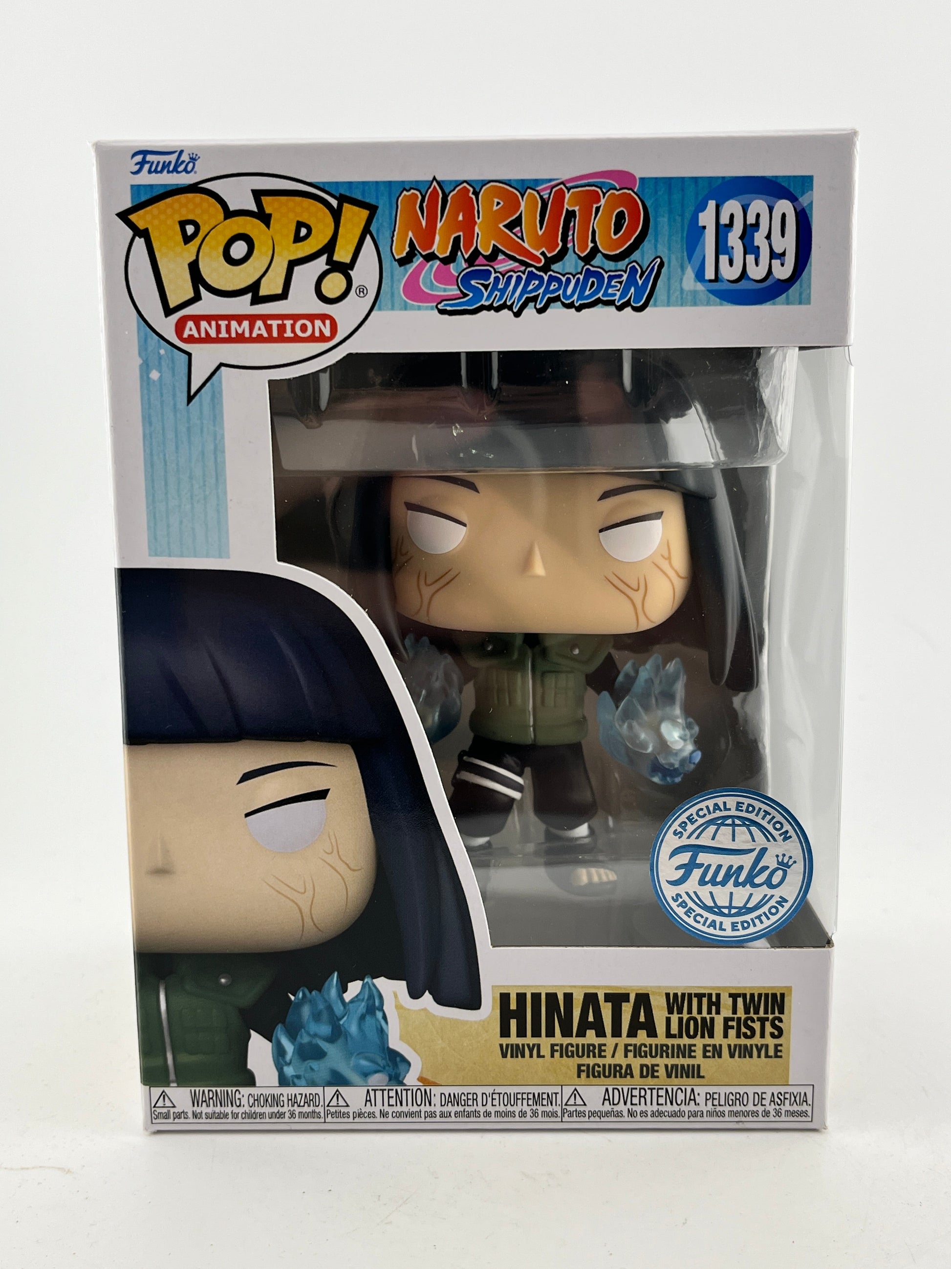 Funko POP! Animation Naruto Shippuden - Hinata With Twin Lion Fists #1339 - Special Edition FRENLY BRICKS - Open 7 Days