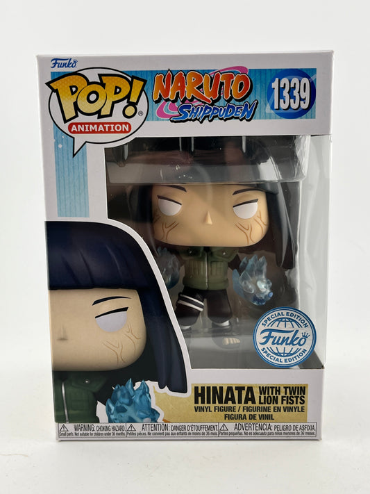 Funko POP! Animation Naruto Shippuden - Hinata With Twin Lion Fists #1339 - Special Edition FRENLY BRICKS - Open 7 Days