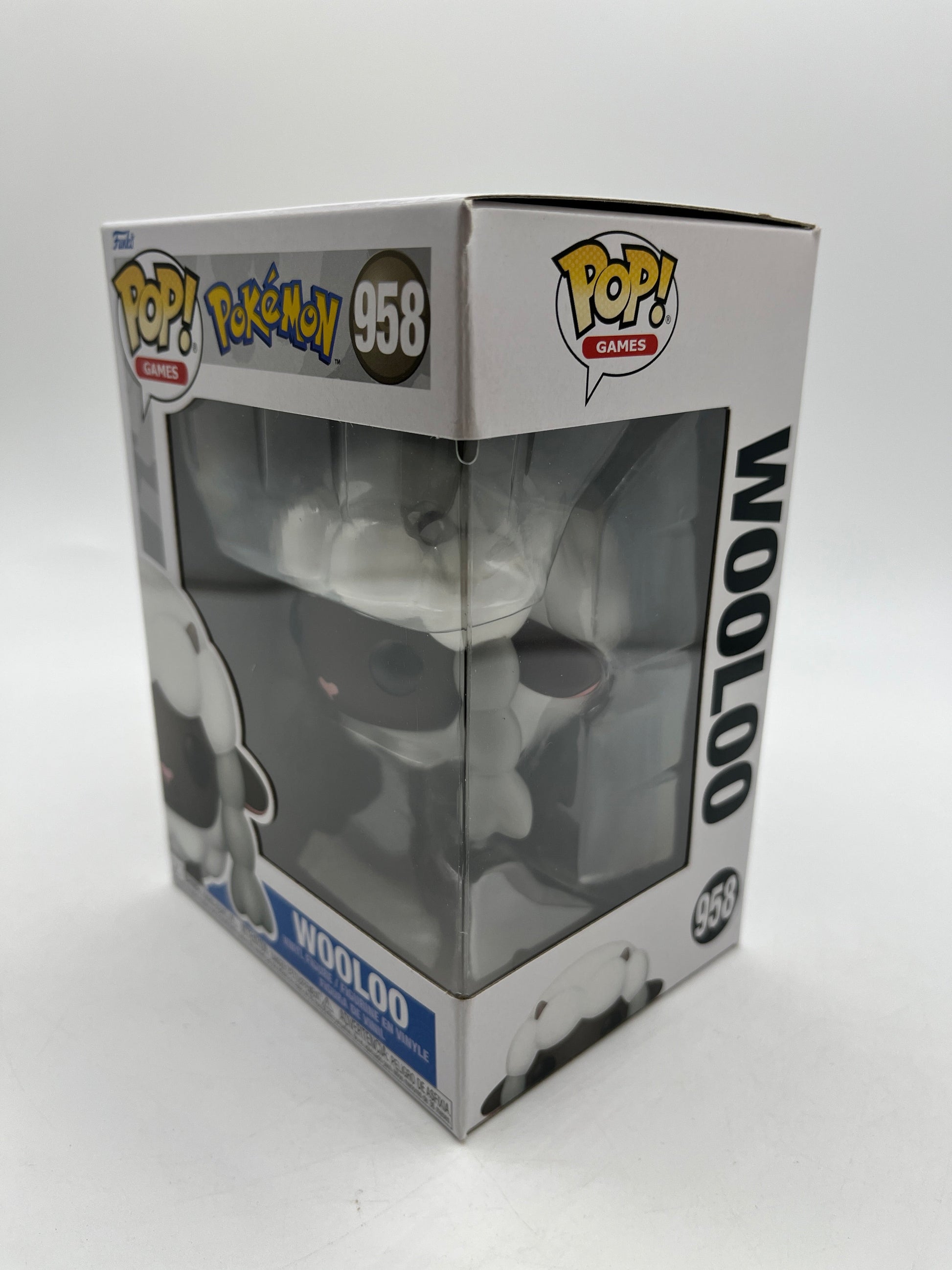 Funko POP! Games Pokémon - Wooloo #958 - Vinyl Collectable FRENLY BRICKS - Open 7 Days