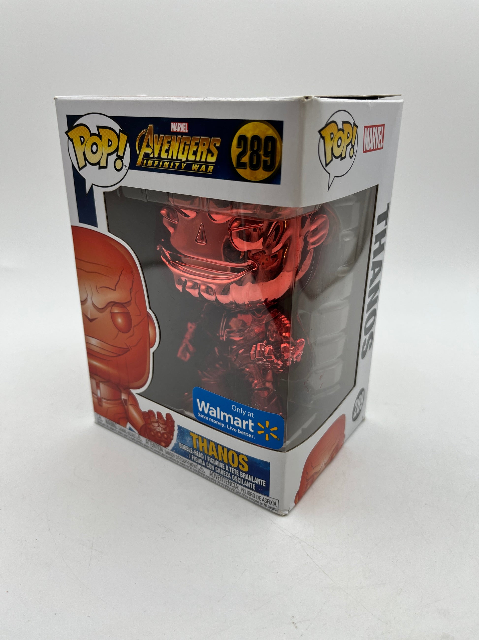 Funko POP! Marvel Infinity War - Thanos #289 - Walmart Exclusive FRENLY BRICKS - Open 7 Days