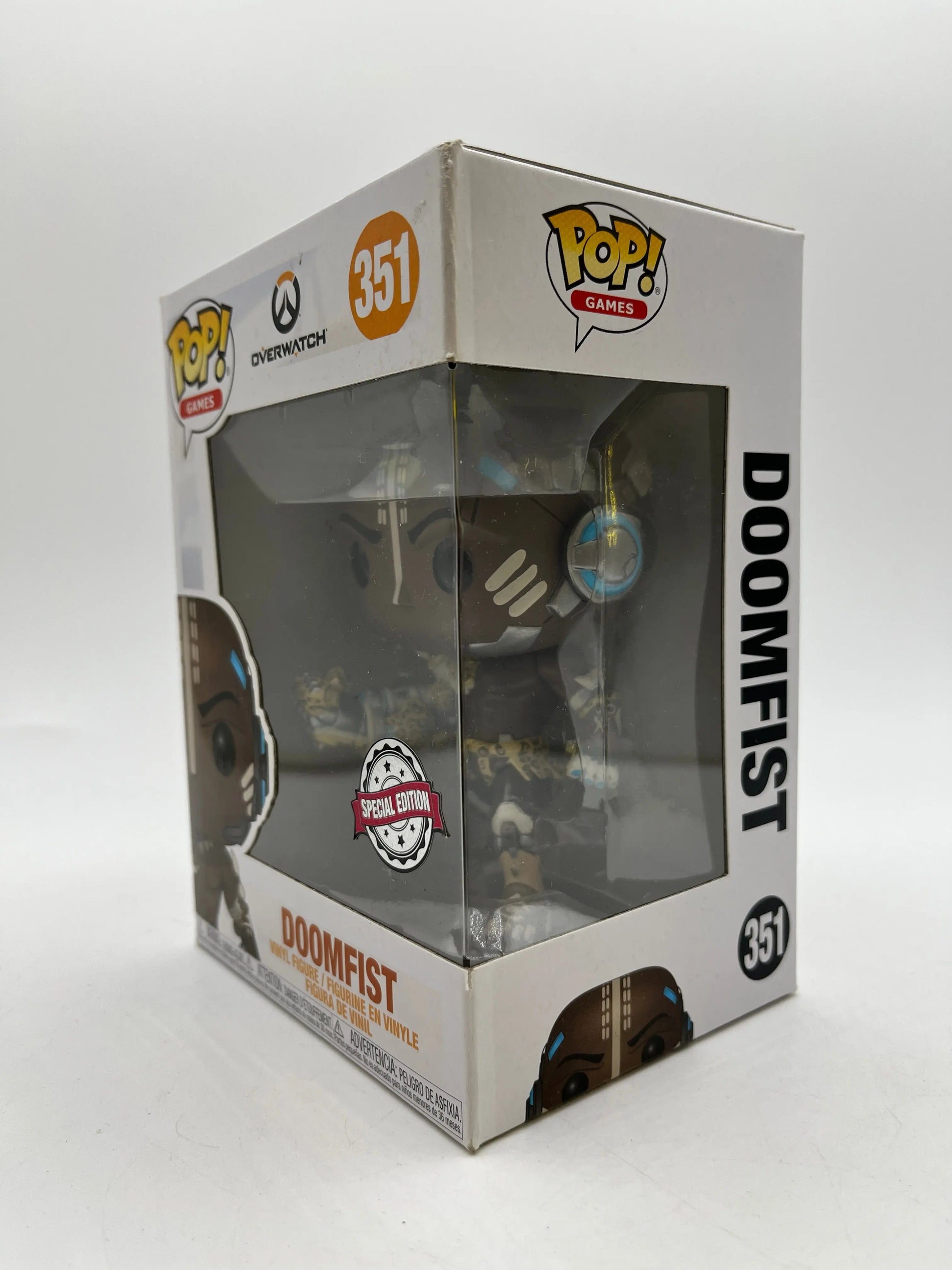 Funko POP! Games Overwatch Doomfist #351 - Special Edition - Collectible Vinyl FRENLY BRICKS - Open 7 Days