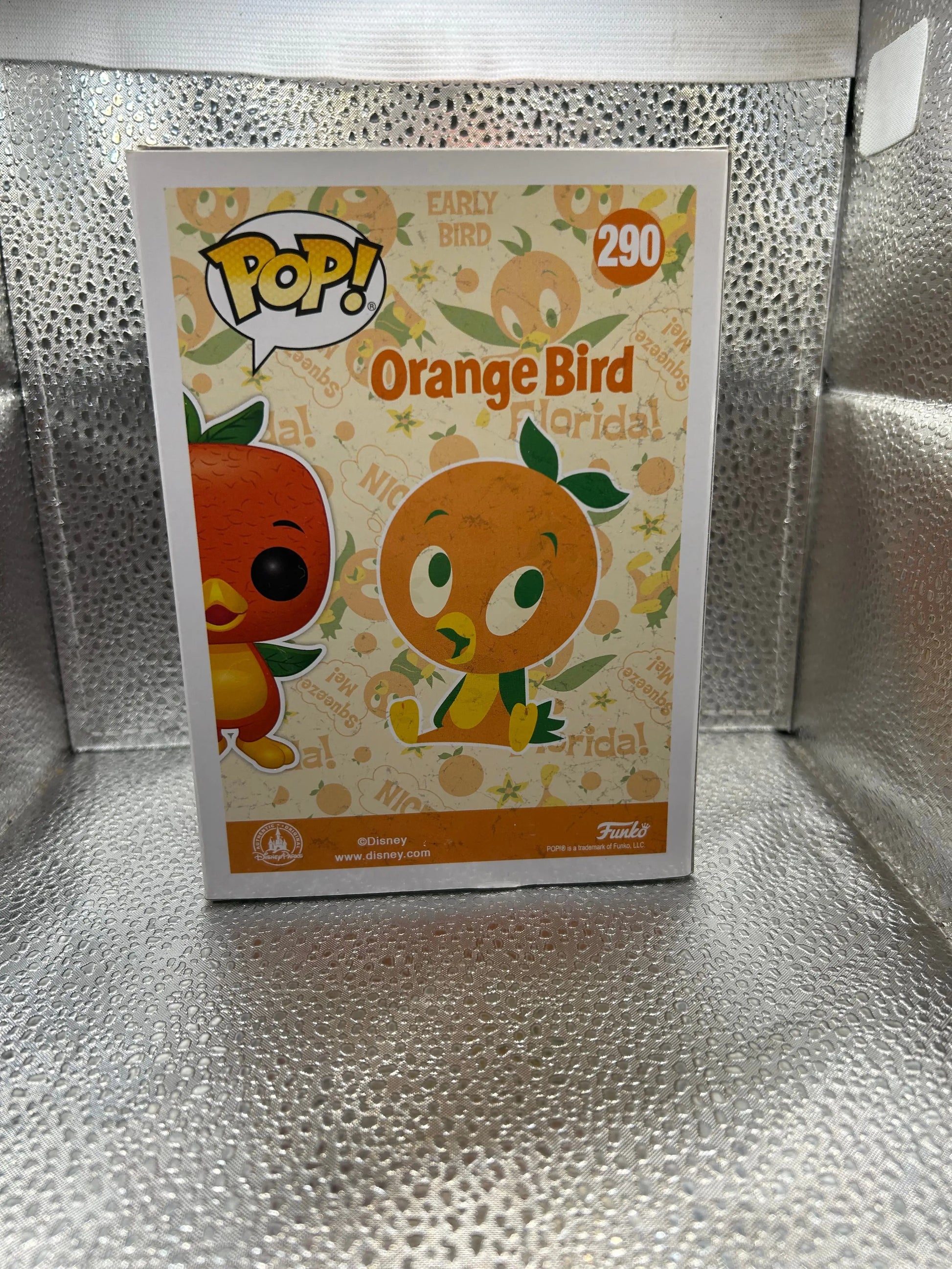 Funko POP Disney - Orange Bird - Orange Bird #290 FRENLY BRICKS - Open 7 Days