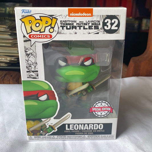 Funko POP! Leonardo #32 FRENLY BRICKS - Open 7 Days