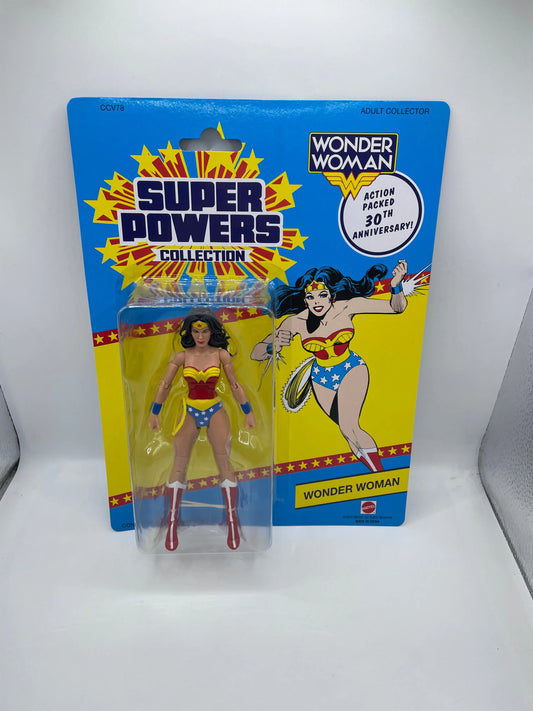 Wonder Woman DC Super Powers 30th Anniversary 6" Action Figure Mattel 2014 - New FRENLY BRICKS - Open 7 Days