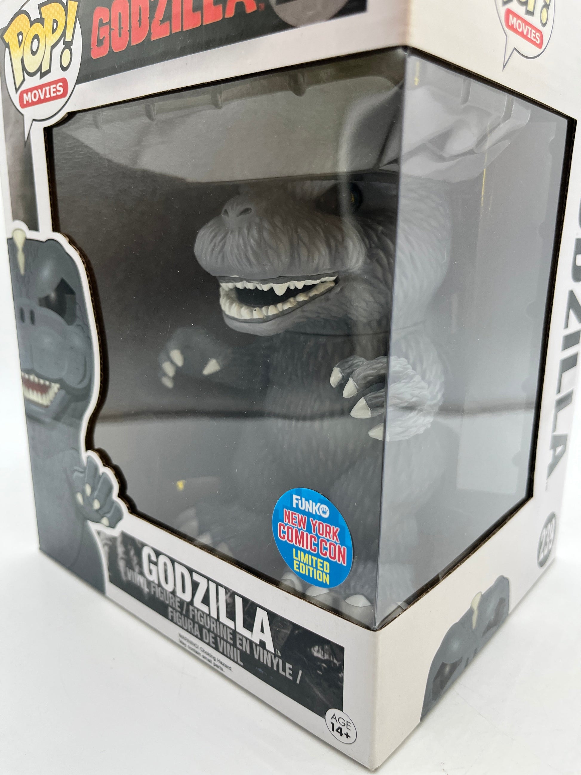 Funko POP! Movies Godzilla - Godzilla #239 - New York Comic Con Limited Edition FRENLY BRICKS - Open 7 Days