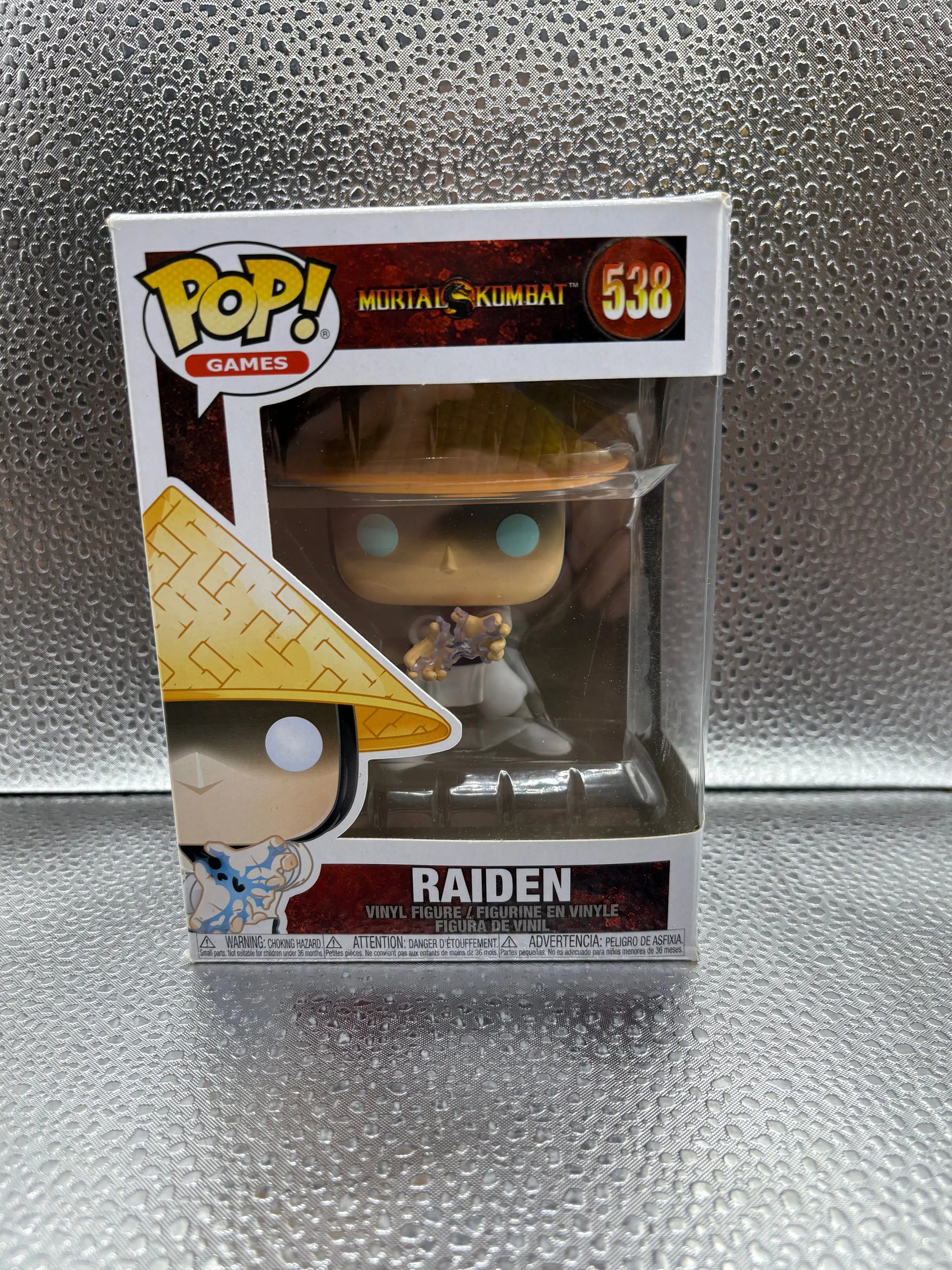 Funko Pop #538 Mortal Kombat Raiden FRENLY BRICKS - Open 7 Days